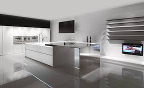 Clean Modern Minimalist Kitchen
