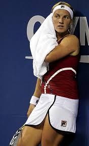 Feeling the heat: Kuznetsova