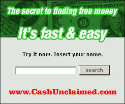 unclaimed money, funds