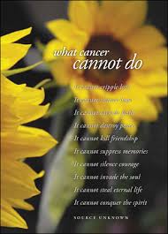 what cancer cannot do poem
