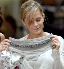 Emma Watson no clothes