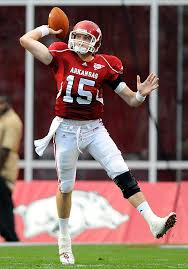 quarterback Ryan Mallett,