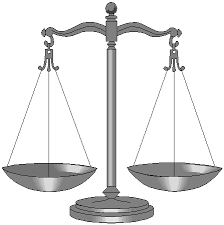the scales of justice