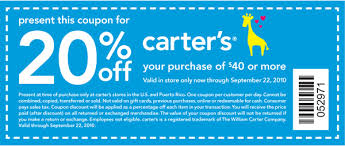 carters coupons printable