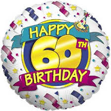 60th birthday greetings