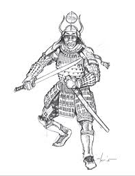 samurai drawings