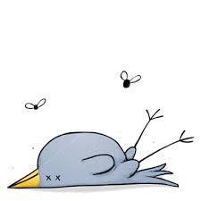 dead twitter bird