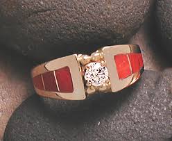 navajo wedding rings