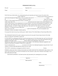 promissory note example