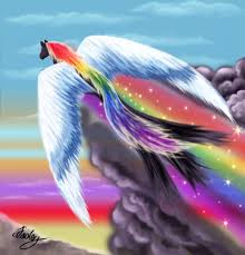 rainbows art
