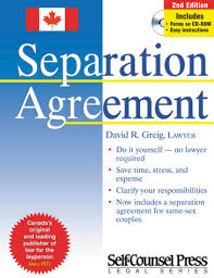 separation agreement example