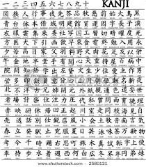 kanji japanese symbols
