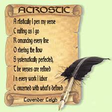 acrostic poem example