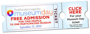 The free Museum Day Ticket