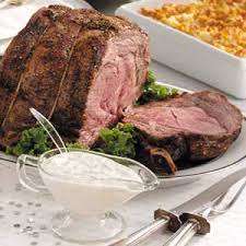Prime Rib with Horseradish