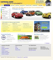 carmax.com Homepage