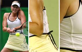 Maria Sharapova up skirt