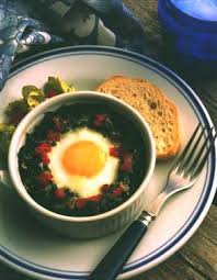 Eggs Florentine Ole!