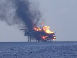 Deepwater Horizon oil rig.