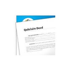 quit claim deed sample