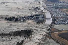 Japan earthquake: A tsunami
