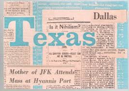 Dallas News paper clippings