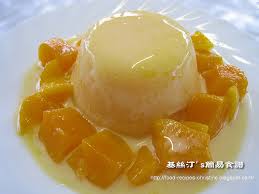 Mango pudding