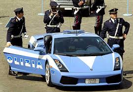 صور سيارات شرطه Lamborghini_Gallardo_Italian_Police_Car