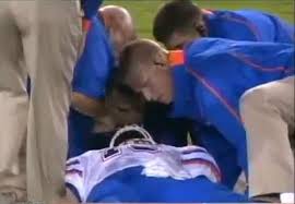 Tim Tebow concussion photo