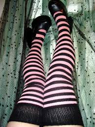 Long Striped Socks