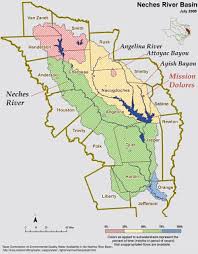 in the Neches River Basin, in the Neches River Basin,
