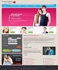 Quality frontpage css templates for dating agencies