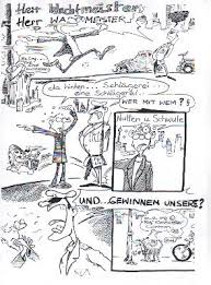 Rolf Kiesewetter, comics und cartoons aus Berlin - herr_wachtmeister