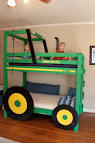 Tractor Bunk Beds For Your Boys. Bedroom Design. Cool Kids Double ...
