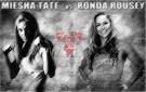 Trash talk still fueling Ronda Rousey vs Miesha Tate | APOCALYPSE ...