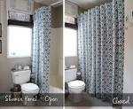 How To Make Any Curtain into a Shower Curtain
