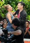 LeAnn Rimes gets the giggles as husband Eddie Cibrian attempts to