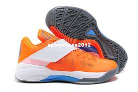 2013 2014 New Arrived Kd Iv Basketball Shoes,Orange Net Cloth And ...