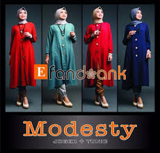 Jual Model Baju Hijab Ngetren - Modesty Set By Efandoank