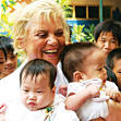 ... of the eponymous Christina Noble Children's Foundation (CNCF) will visit ... - Christina-Noble-and-children