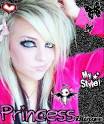 This "emo princess girl" picture was created using the Blingee free online ... - 783776284_1221604