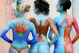 Blue Body Art Festival