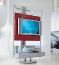 Stylish Modern TV Stands for Urban Living Rooms Red and White ...