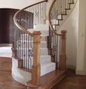 <b>Stair Design</b> Ideas - Curved <b>Staircase</b> Ideas - Newel