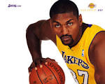 RON ARTEST Lakers Wall Paper.