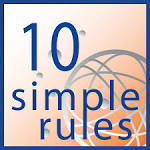 File:Logo of the Ten Simple Rules Collection at PLoS Computational
