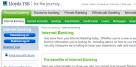 LLOYDS INTERNET BANKING Offers Easy Online Access