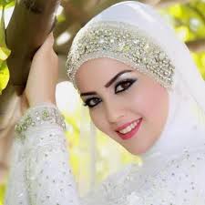 Arab Bridal Hijab Styles for Girls | gelinlik modelleri ...