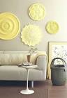 Creative DIY Wall Art Ideas For Interior Decoration With Yellow ...