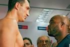 Photos/Weights: Wladimir Klitschko-Jean Marc Mormeck - Boxing News